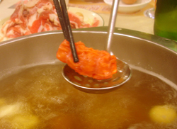 sea cucumber hot pot